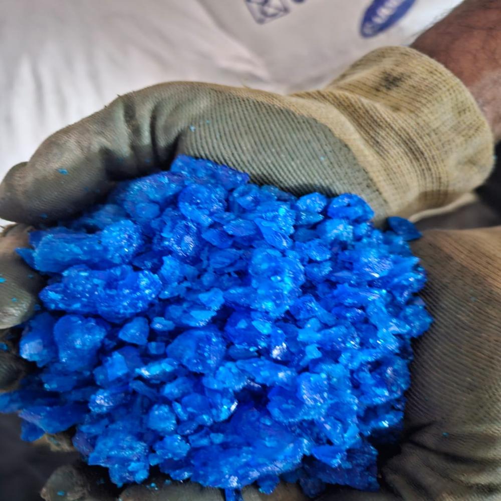 Copper Sulphate Pentahydrate Crystal