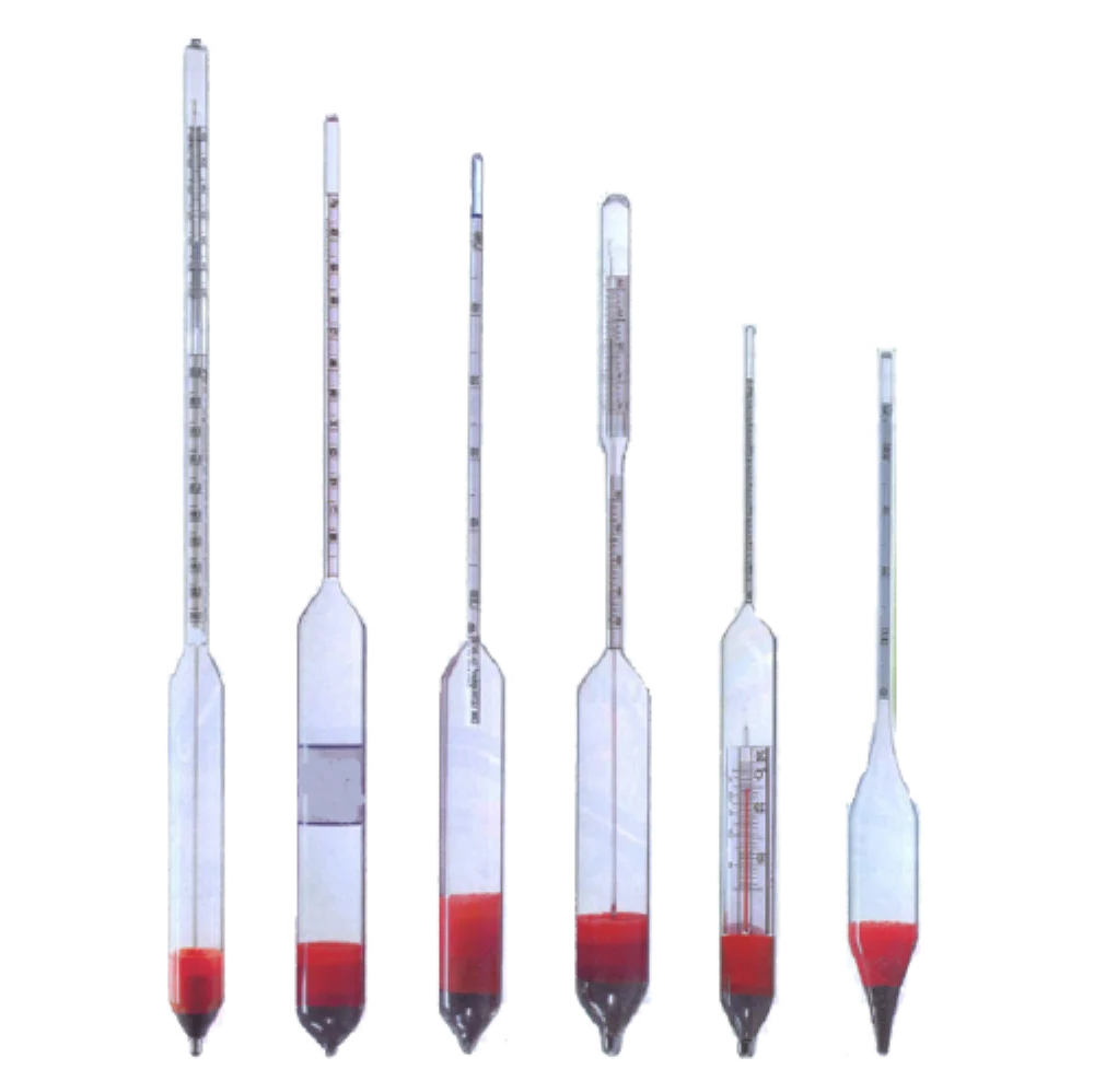 Percentage % Hydrometers - Material: Glass Is Common
