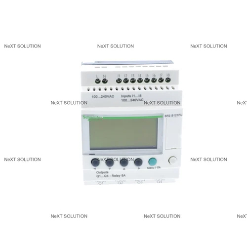 SR2B121FU Schneider Zelio Logic - 12 I O - 100..240 V AC - clock - display