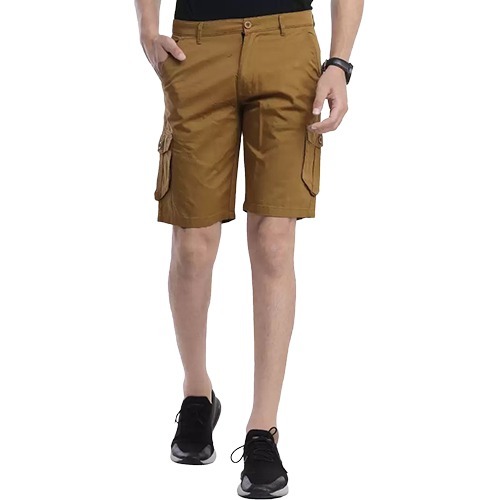 6 Pocket Brown Cargo Shorts