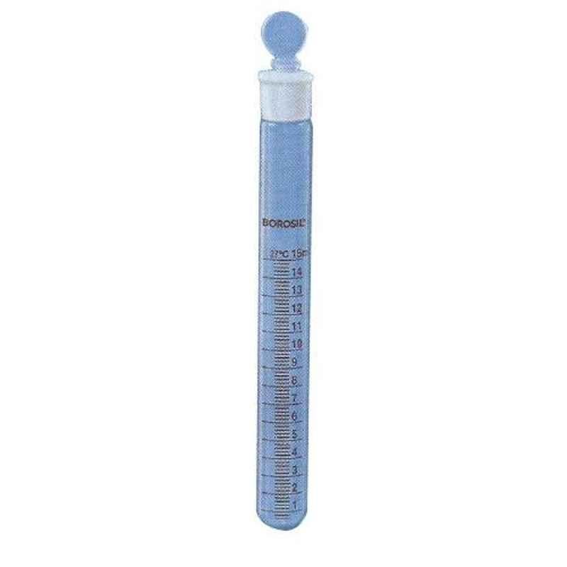 test tubes plain, with i/c glass stopper 100ml