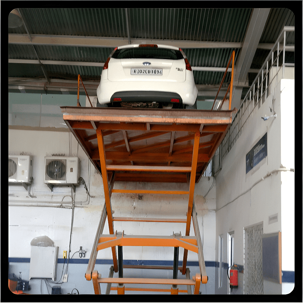 FLOOR MOUNTED SCISSOR LIFT