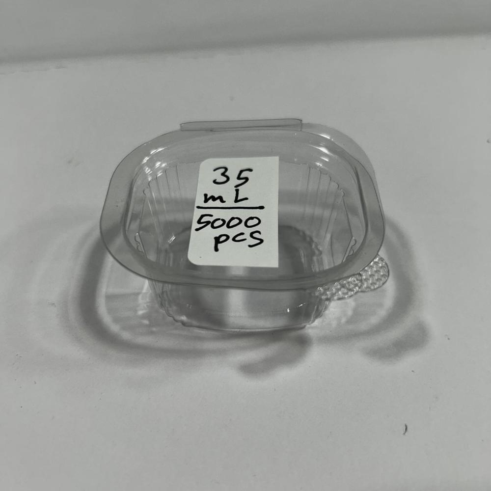 35ml Sauce Container - Color: Transparent