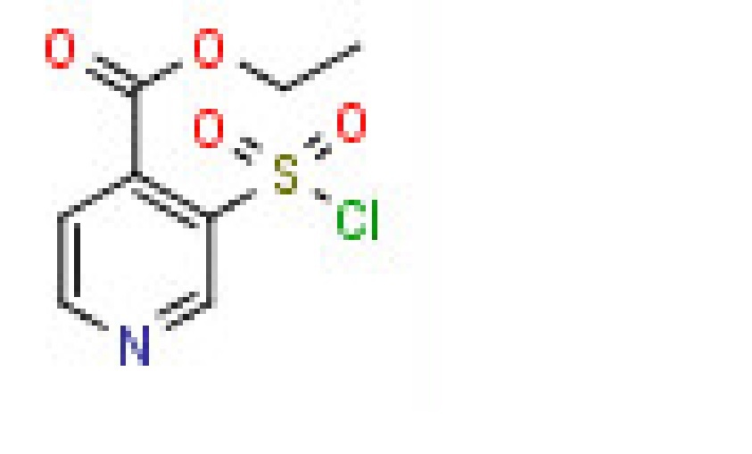 Ethyl 3-(chlorosulfonyl)isonicotinate