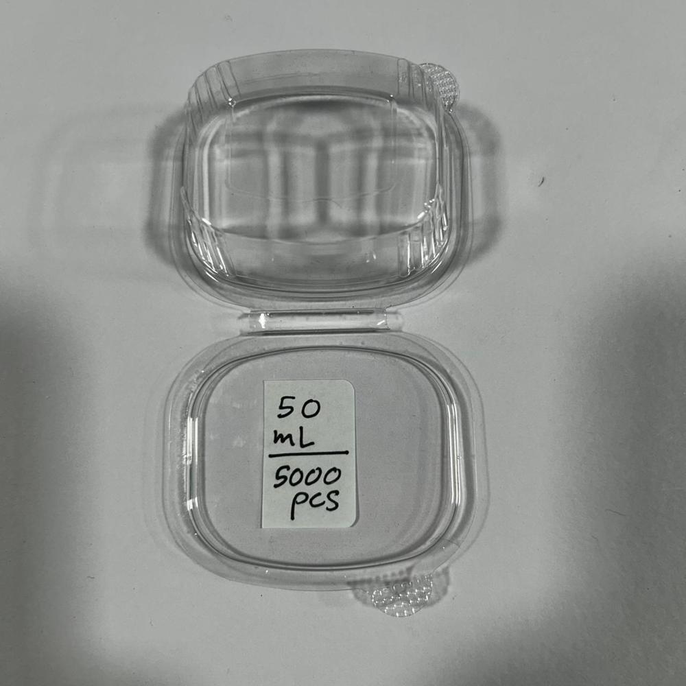 50ml Sauce Container - Color: Transparent