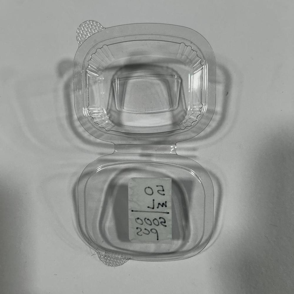 50ml Sauce Container - Color: Transparent