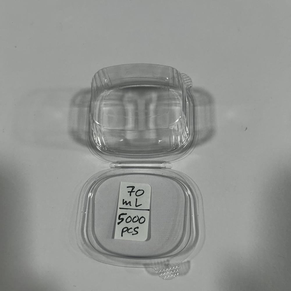70ml Sauce Container - Color: Transparent
