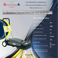 VOOT Escalator Cleaner/Extractor VCE-45/20-EP