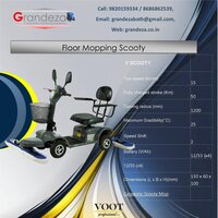 VOOT RIDE ON Floor Mopping Scooty