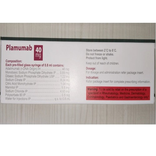 Plamumab 40 mg PFS
