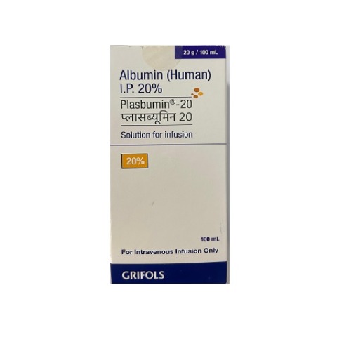 Plasbumin 20% Injection - Physical Form: Liquid