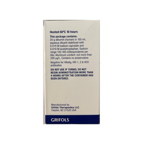 Plasbumin 20% Injection - Physical Form: Liquid
