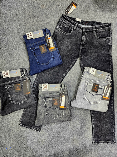 Ankle Length Cotton Fully Stretchable Jeans