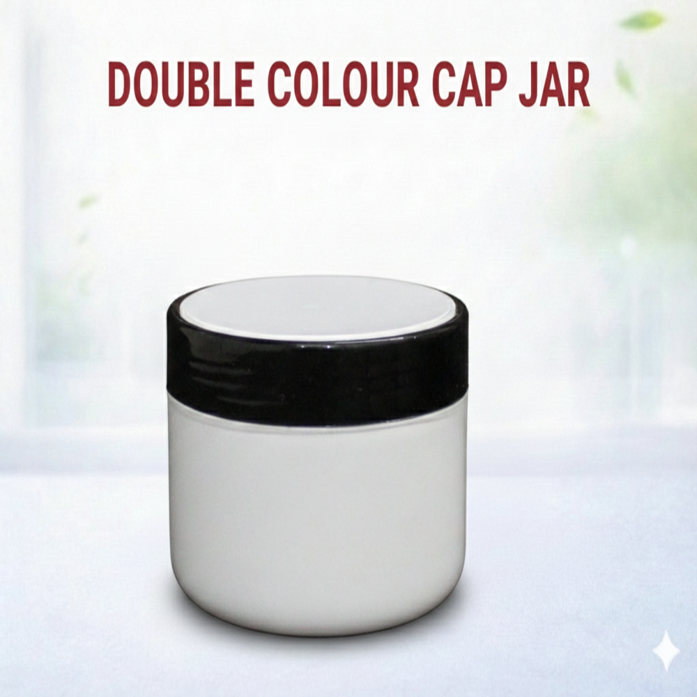 500 GM DOUBLE COLOUR CAP JAR
