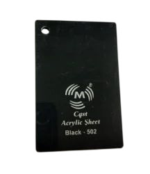 Black Cast Acrylic Sheet
