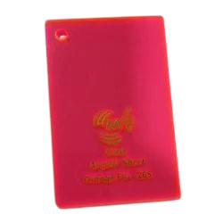 Pink Cast Acrylic Sheet