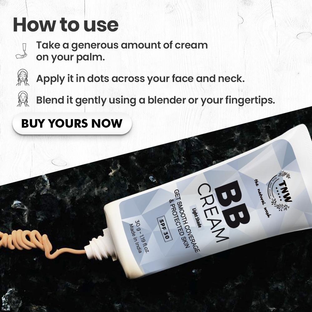 BB Cream  No Makeup Look | BB cream with SPF 30 and Natural Ingredients