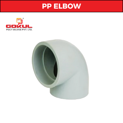 PP Socket Type Elbow Bend