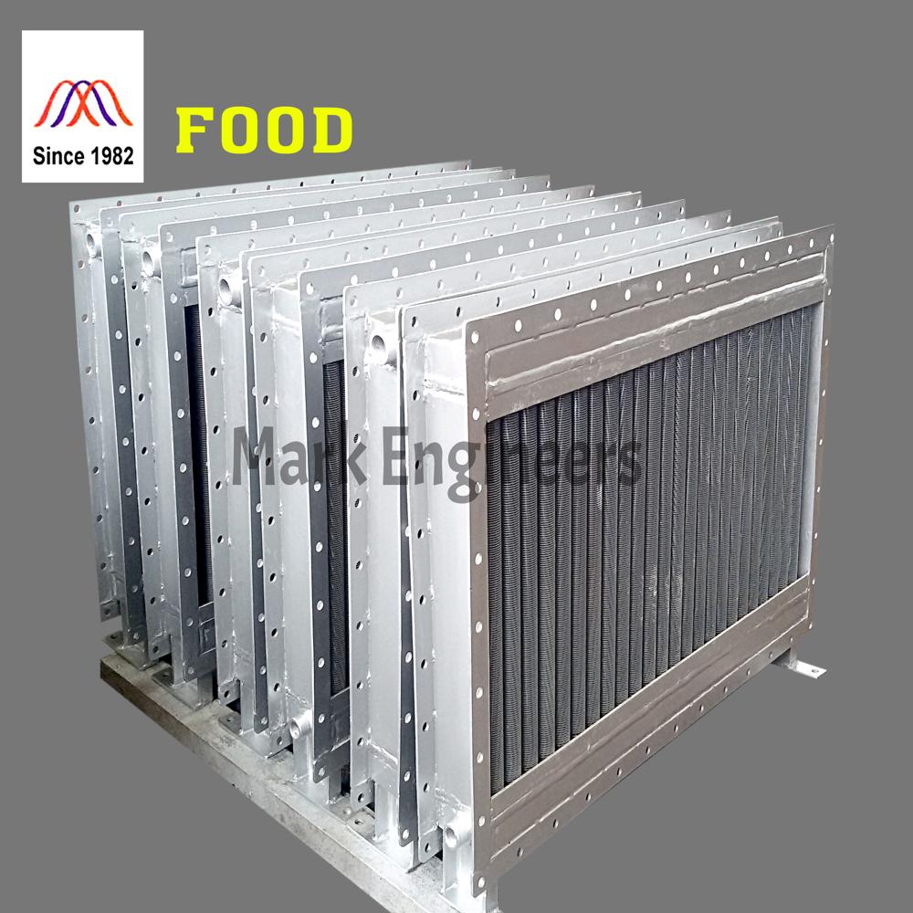 Food Processing Heat Exchanger - Color: Silver
