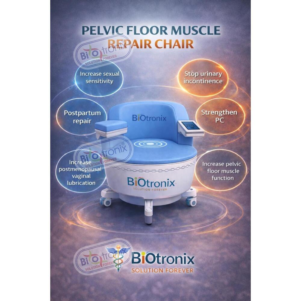 Digital Pelvic Floor Muscle Activation Chair for Pelvic Health Clinics