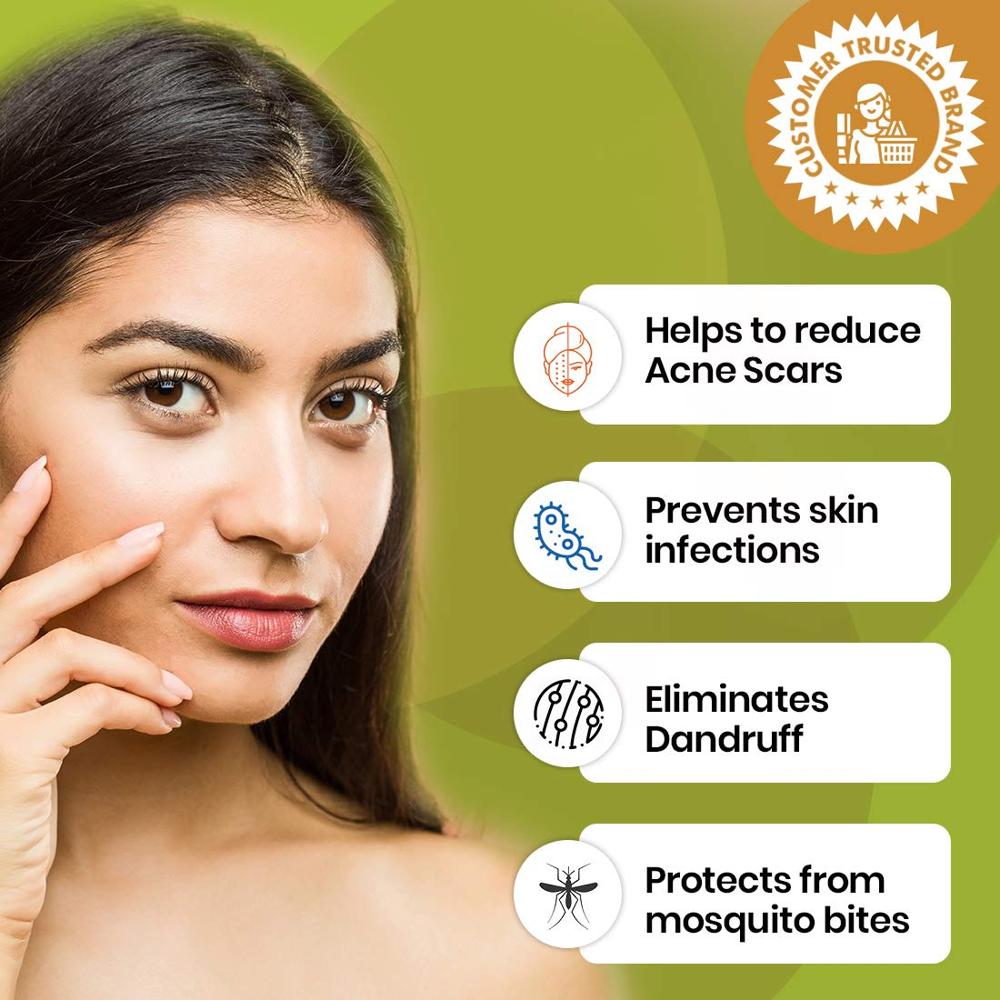 TNW- Neem Oil for Reducing Dandruff & Infection | Suitable for all skin & hair types