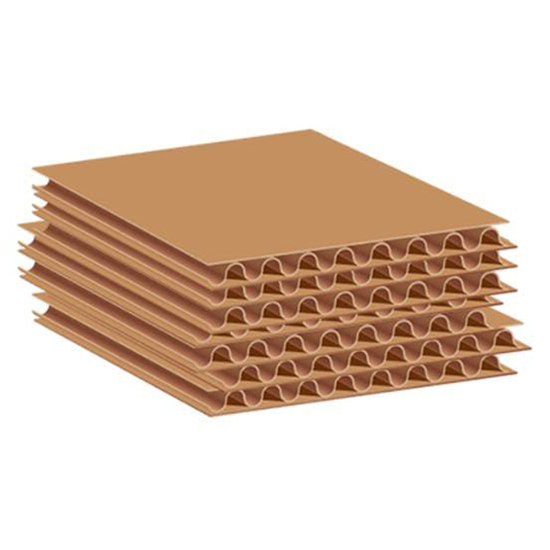 All Broad Flute Corrugated Box - Color: Brown