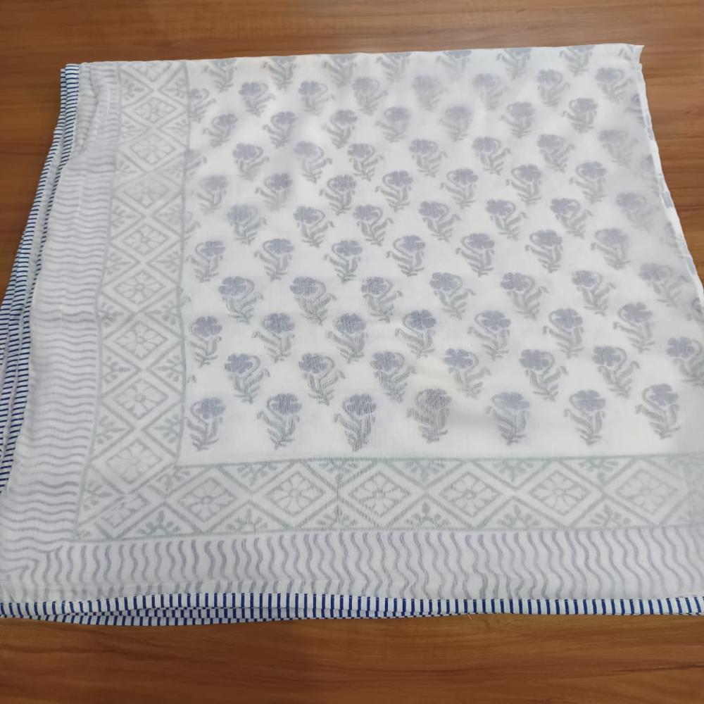 Block Printed Dohar - Density: Fabric Milligram Per Cubic Meter (Mg/m3)