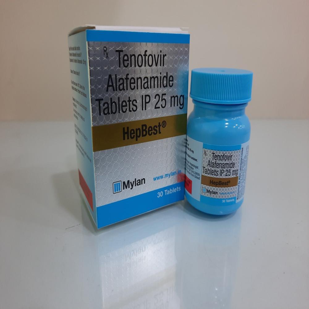25 MG Pharmaceutical Tenofovir Alafenamide Tablets