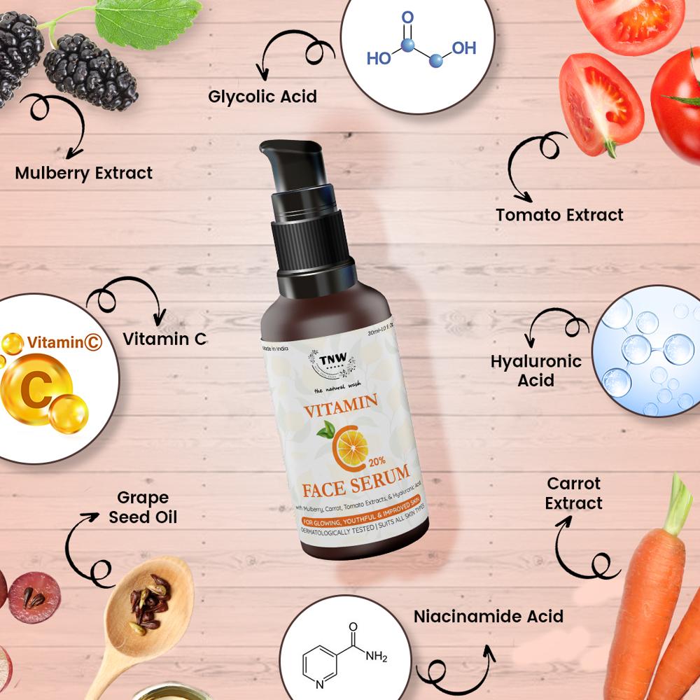 Vitamin C Face Serum for Glowing Skin