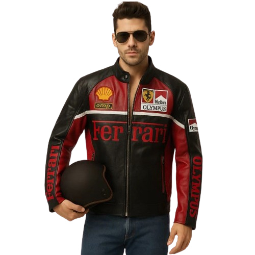 Bike Rider Jacket - Color: Black