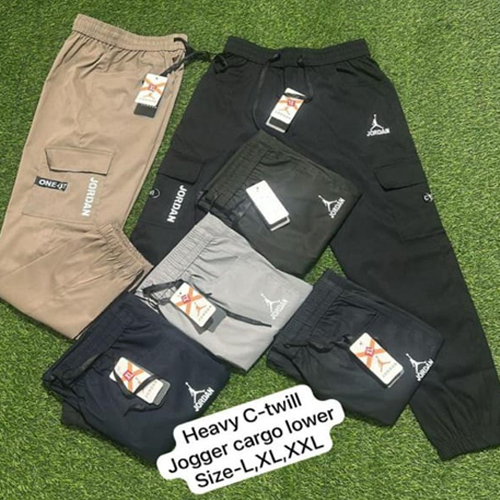 Heavy C Twill Jogger Catgo Lowers - Color: Multicolor