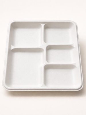 5 Compartment School Tray - Application: For Events And Parties