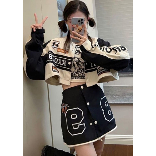 Eocicvvi Varsity Jacket - Color: Multicolor