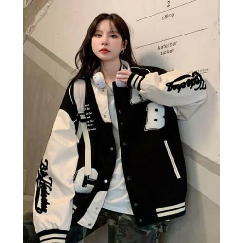 Vintage Bomber Jacket - Color: Multicolor