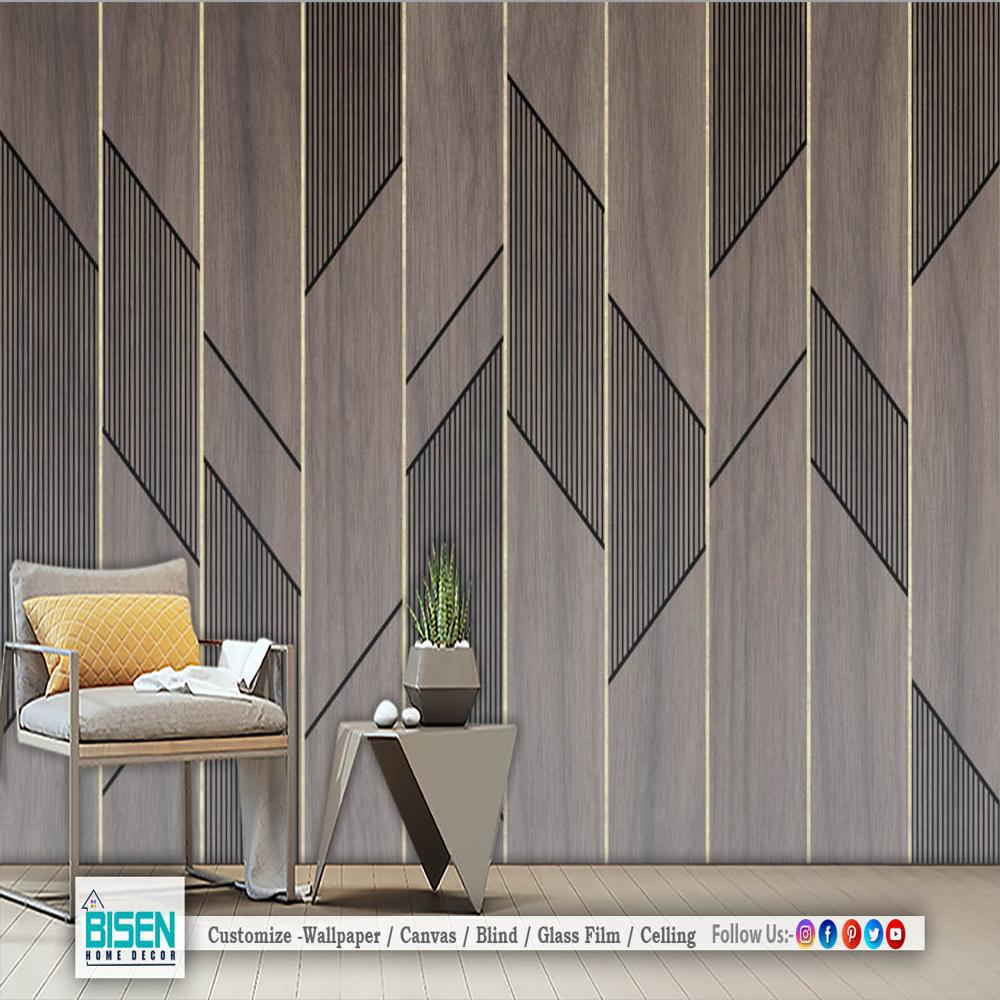 Abstract Geometry Wallpaper - Material: Non Woven