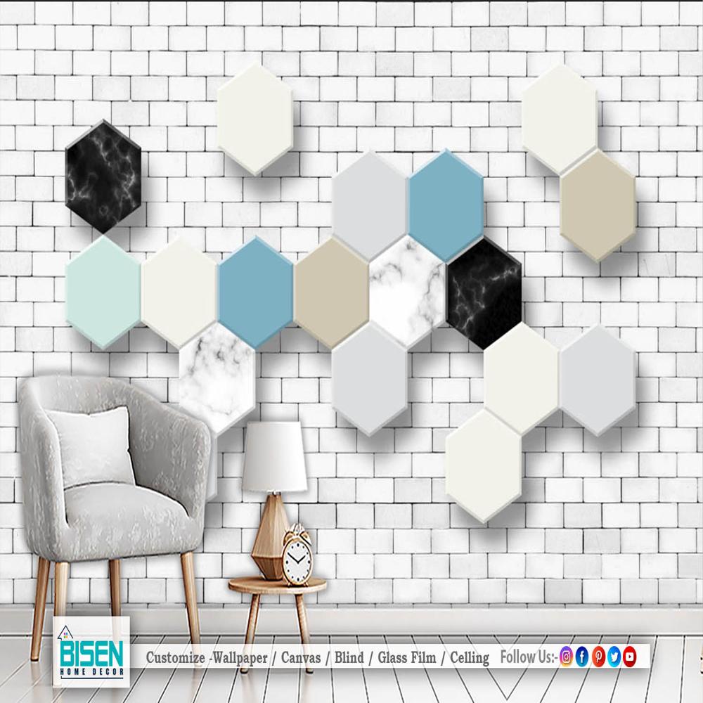Minimal Geometric Design - Material: Non Woven