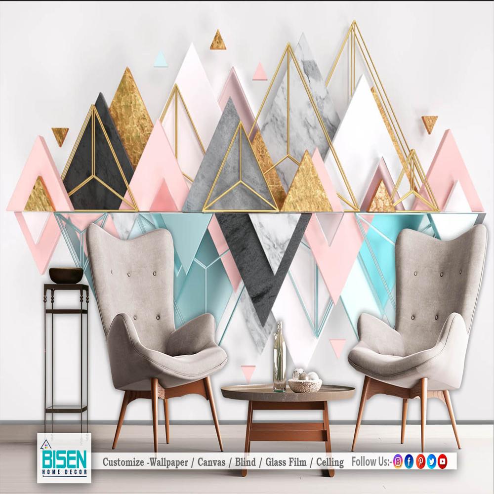 Minimal Geometric Design - Material: Non Woven