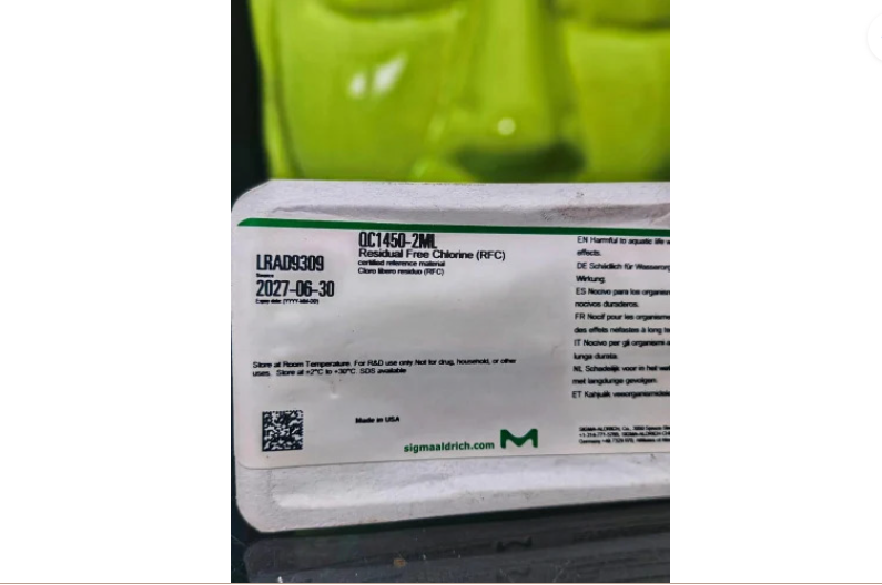 Residual Free Chlorine RFC