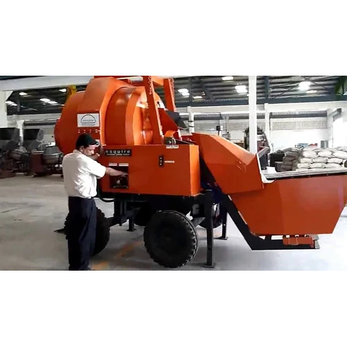 Electrical Reverse Drum Mixer - Belt Type: V-belt Driven