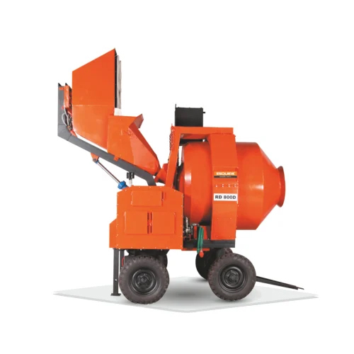 Electrical Reverse Drum Mixer - Belt Type: V-belt Driven