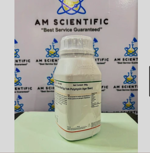 MYP Agar Base Phenol Red Egg Yolk Polymyxin Agar Base) Himedia