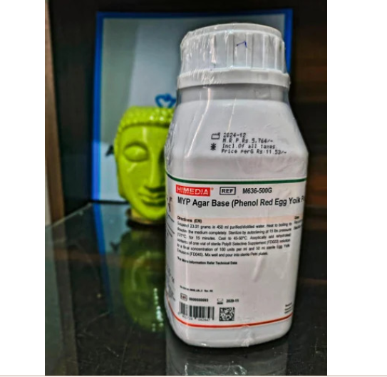 MYP Agar Base Phenol Red Egg Yolk Polymyxin Agar Base) Himedia