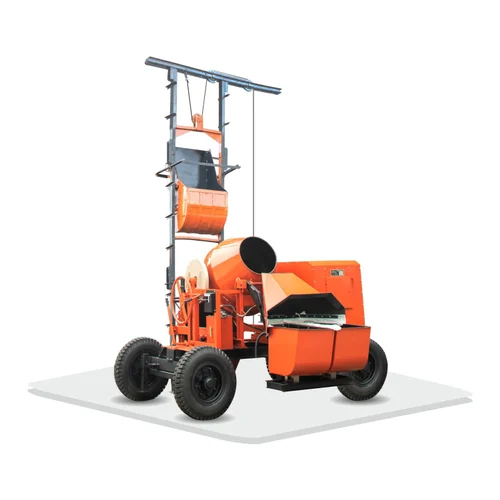 Hydraulic Concrete Mixer Cum Hoist
