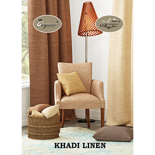 Satin Curtain Fabric - Application: Home