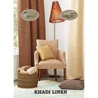 Khadi Linen Curtains - Application: Home