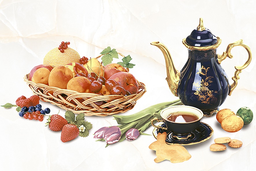 1524-HL 250x375 MM Glossy Series Digital Wall Tile