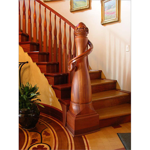 Wooden Modular Staircase Railing