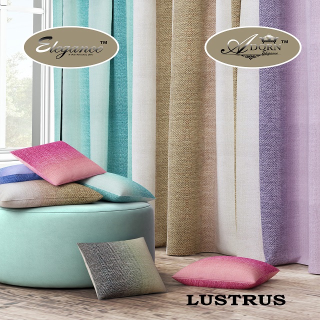 Lustrus curtain fabric