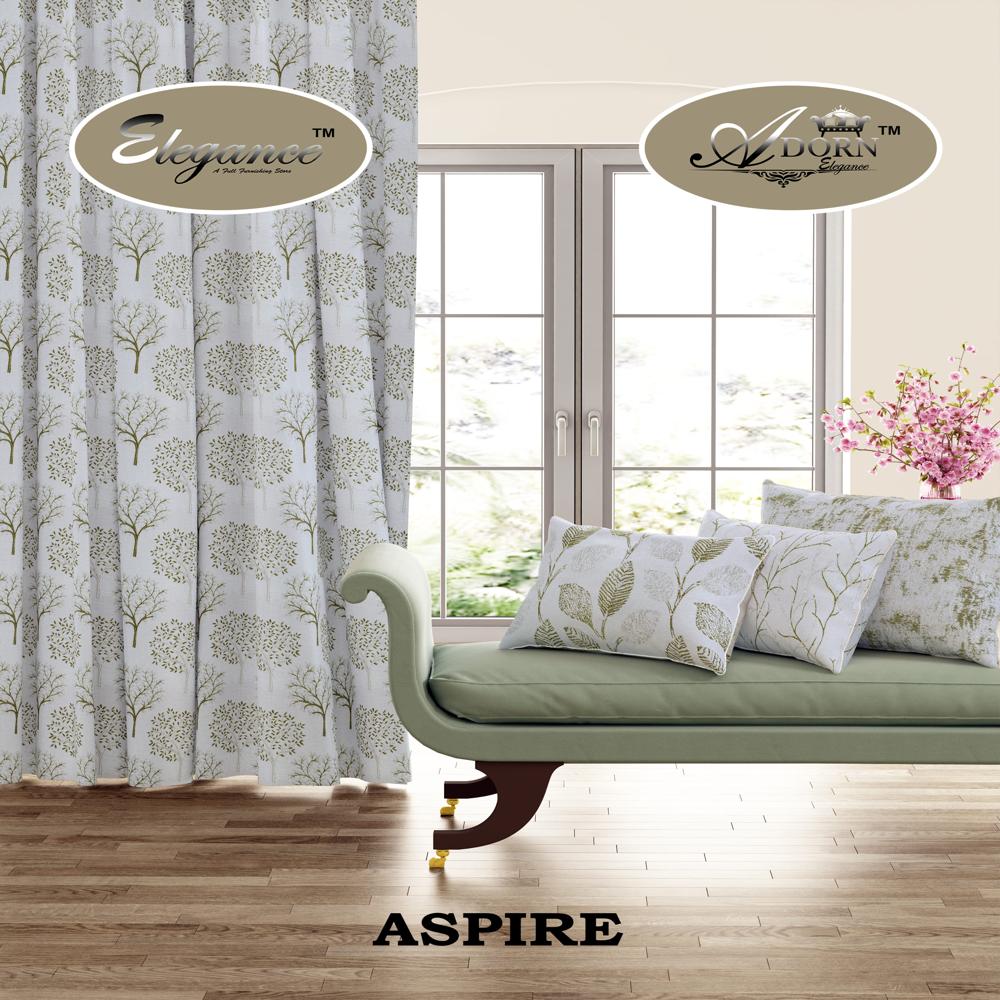 Jacquard Curtain Fabric - Color: Multi