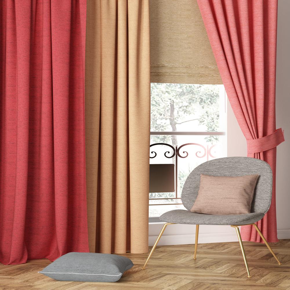 Aleena Curtain Fabric - Color: Multi